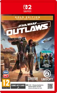 Star Wars: Outlaws - Gold Edition Nintendo Switch 2 okładka gry