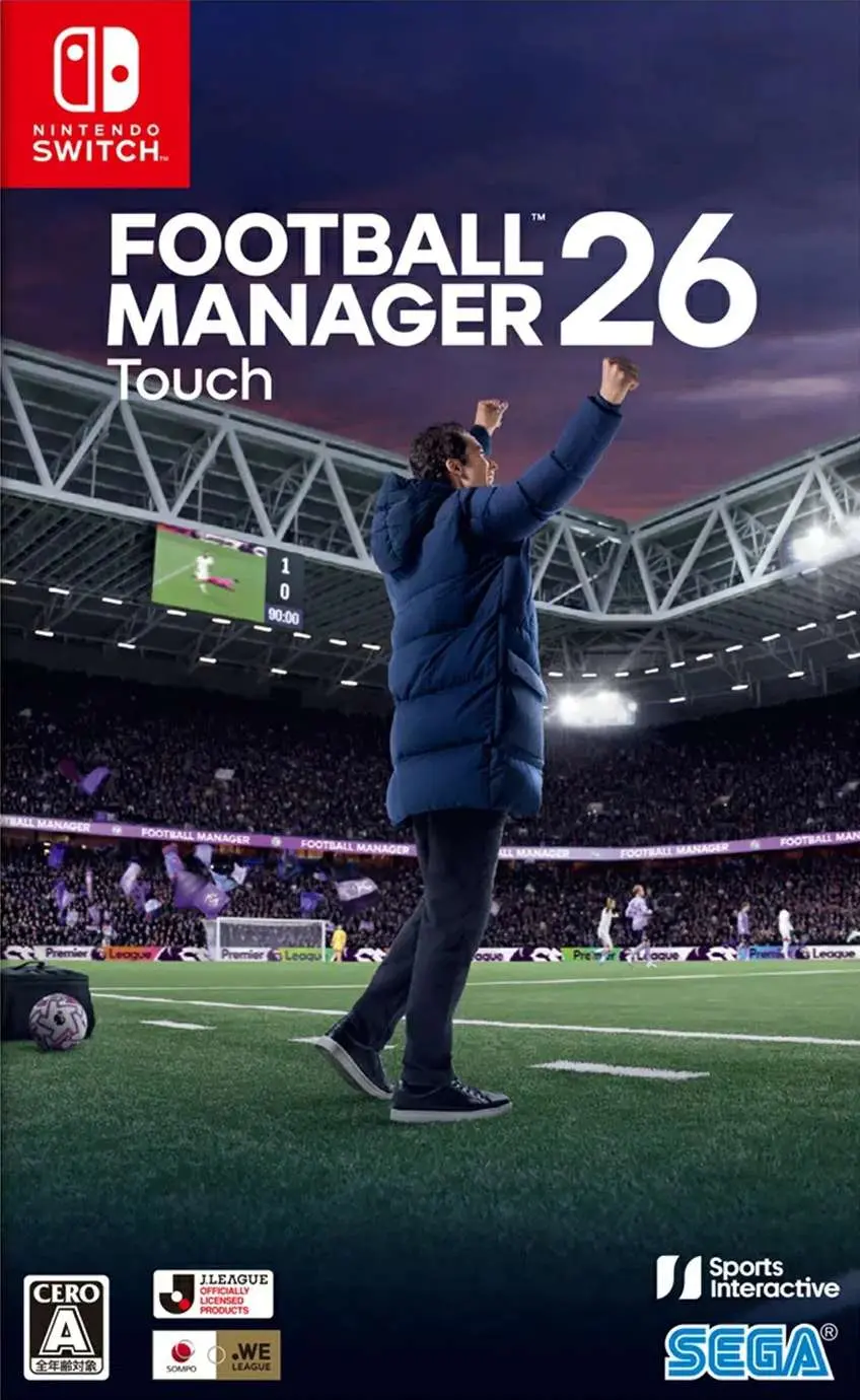 Football Manager 26 Touch Nintendo Switch okładka gry