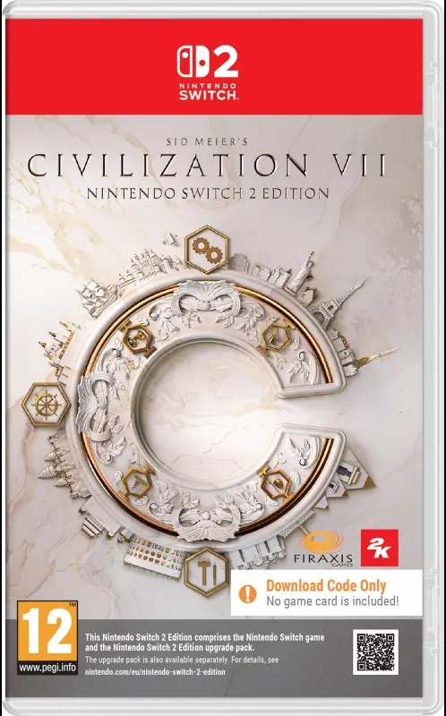 Sid Meier's Civilization VII Nintendo Switch 2 okładka gry