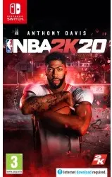 Okładka gry NBA 2K20 na Nintendo Switch