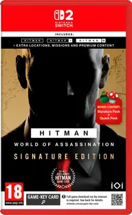 Hitman World of Assassination Signature Edition Nintendo Switch 2 okładka gry