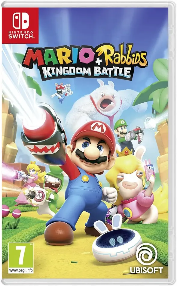 Okładka gry Mario + Rabbids Kingdom Battle Gold Edition na Nintendo Switch Okładka gry Mario + Rabbids Kingdom Battle Gold Edition na Nintendo Switch