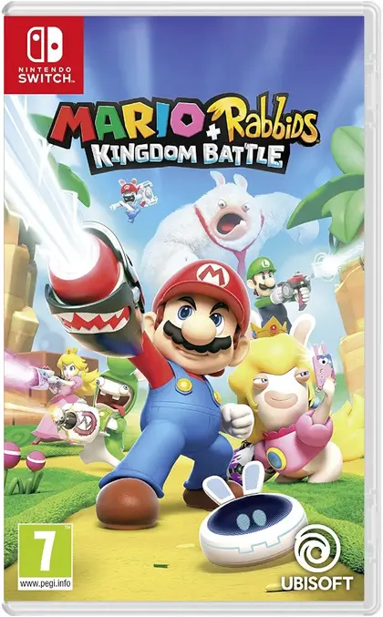 Mario + Rabbids Kingdom Battle Gold Edition Nintendo Switch okładka gry