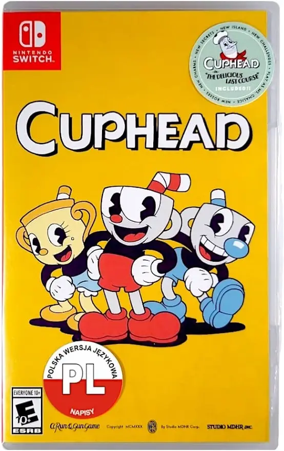 Cuphead Nintendo Switch okładka gry