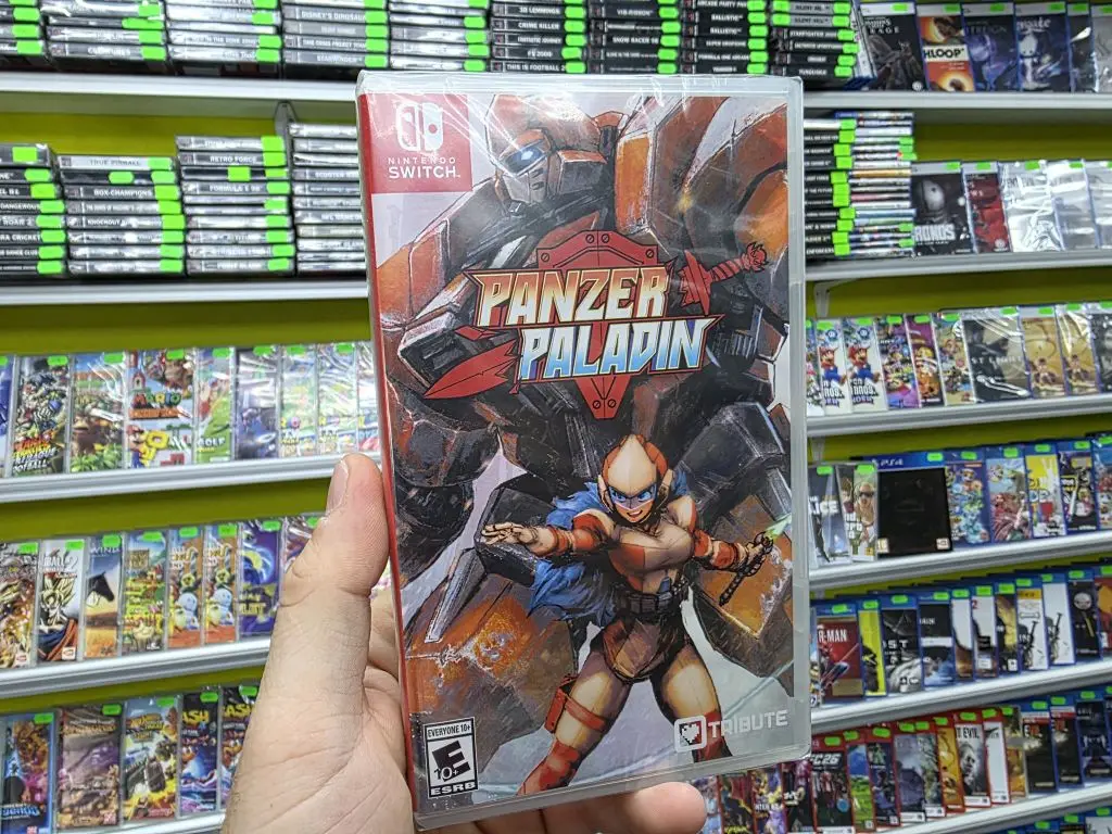 Panzer Paladin Nintendo Switch okładka gry