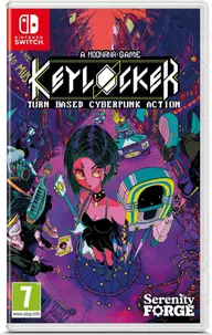 Keylocker | Turn Based Cyberpunk Action Nintendo Switch okładka gry