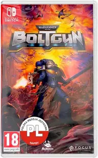 Warhammer 40,000: Boltgun Nintendo Switch okładka gry
