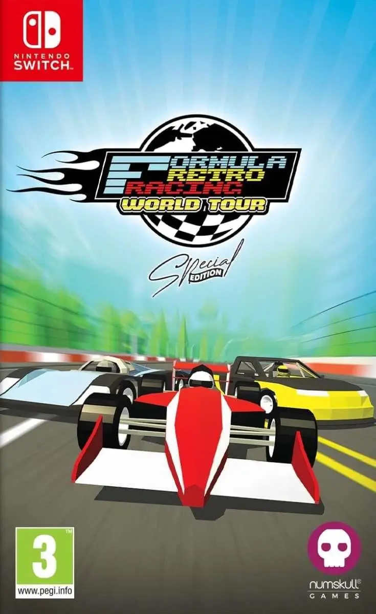 Formula Retro Racing: World Tour Nintendo Switch okładka gry