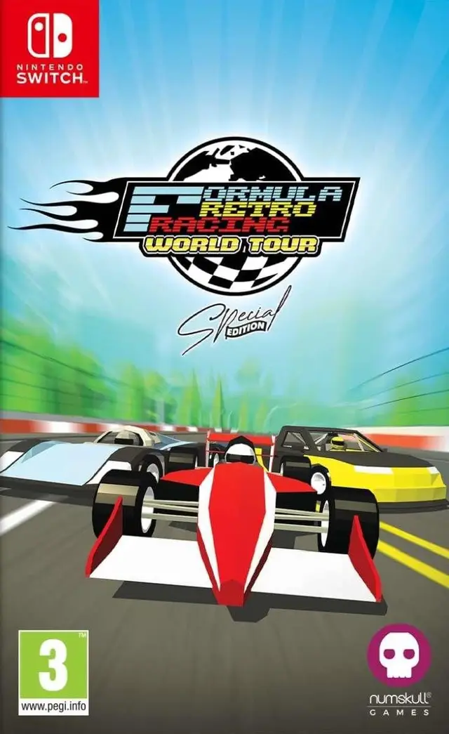 Formula Retro Racing: World Tour Nintendo Switch okładka gry