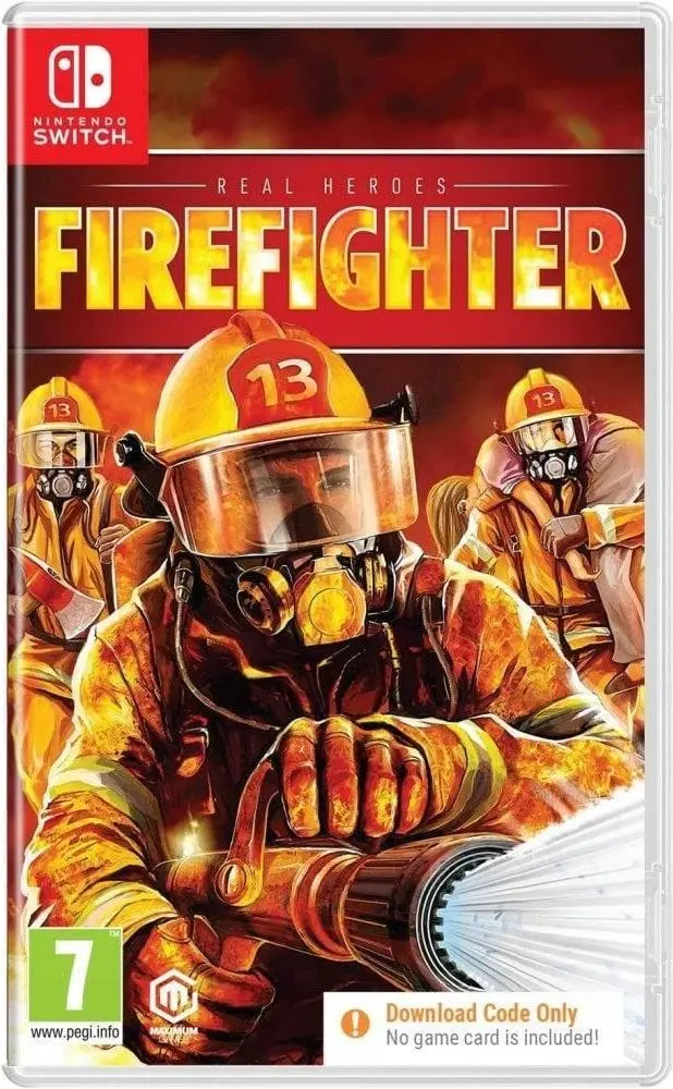 Okładka gry Real Heroes: Firefighter na Nintendo Switch