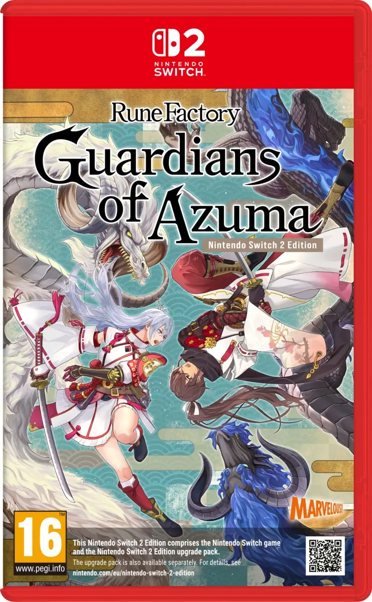 Okładka gry Rune Factory: Guardians of Azuma na Nintendo Switch 2