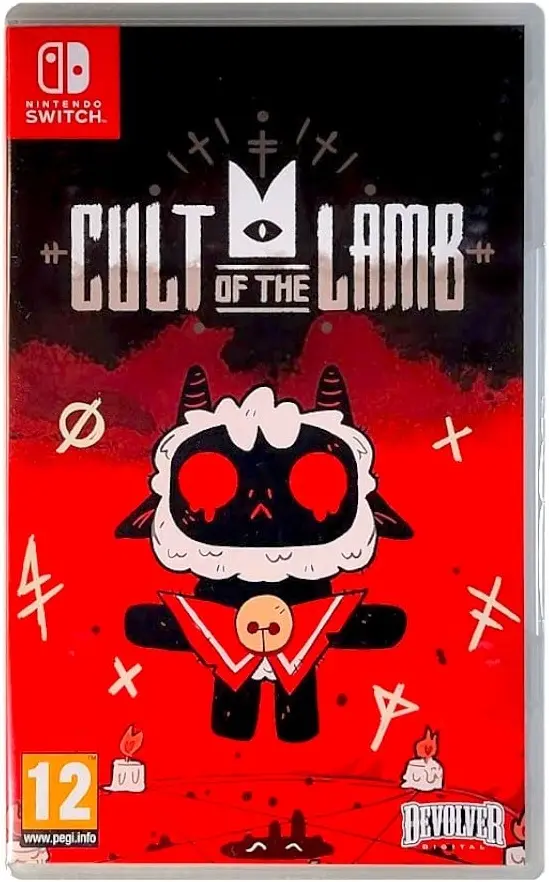 Okładka gry Cult of the Lamb na Nintendo Switch Okładka gry Cult of the Lamb na Nintendo Switch