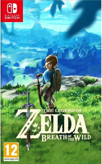 The Legend of Zelda: Breath of the Wild Nintendo Switch okładka gry