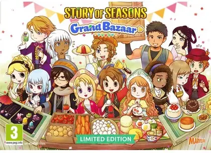 Story of Seasons Grand Bazaar Limited Edition Nintendo Switch 2 okładka gry