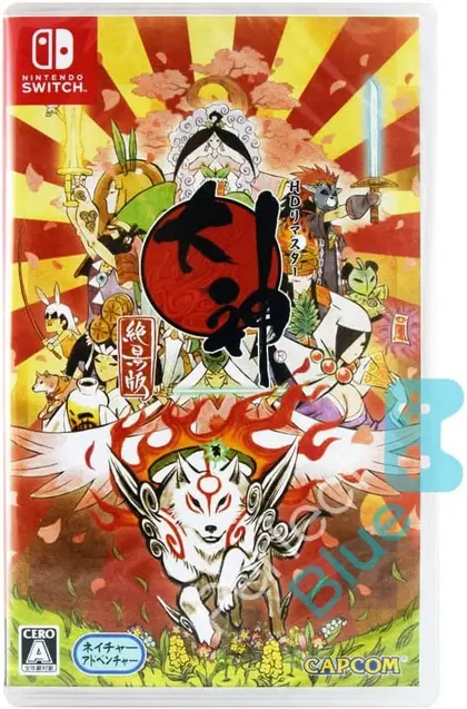 Okami HD Nintendo Switch okładka gry