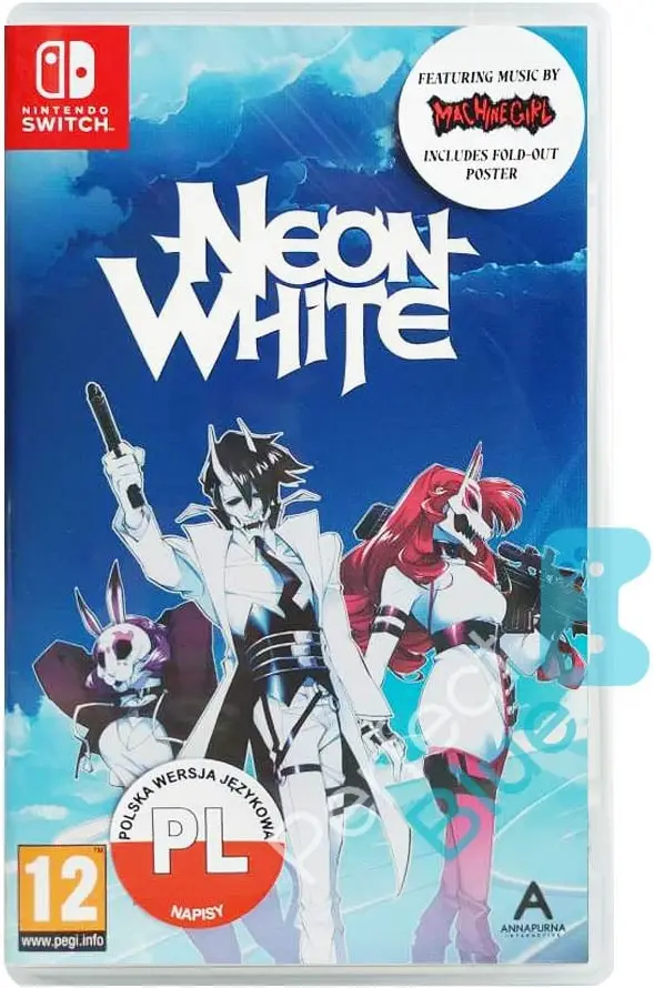 Neon White Nintendo Switch okładka gry