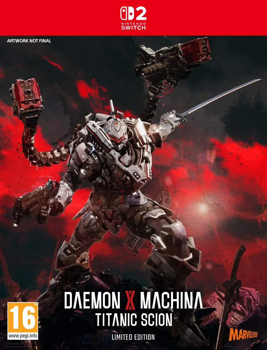 Daemon X Machina: Titanic Scion Limited Edition Nintendo Switch 2 okładka gry