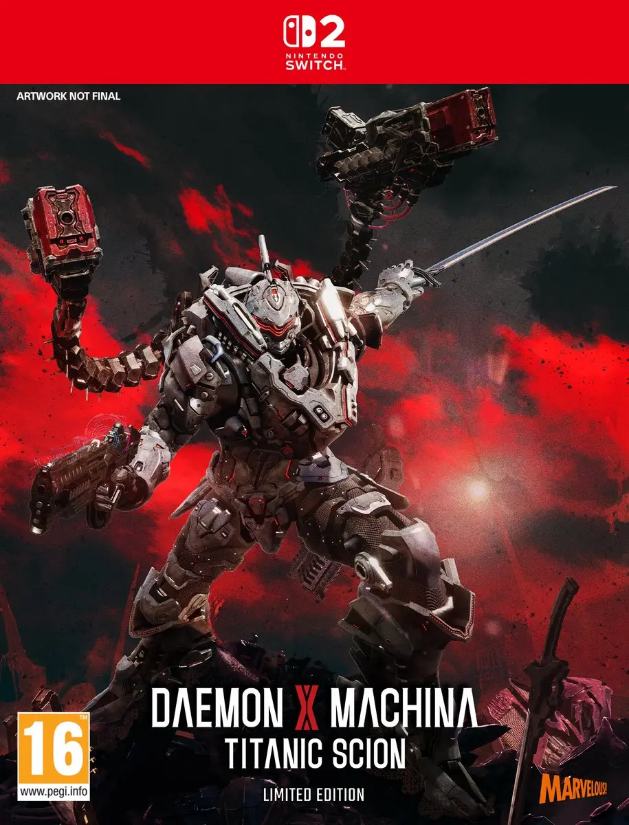 Daemon X Machina: Titanic Scion Limited Edition Nintendo Switch 2 okładka gry