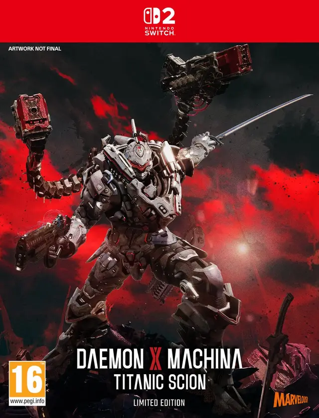 Daemon X Machina: Titanic Scion Limited Edition Nintendo Switch 2 okładka gry