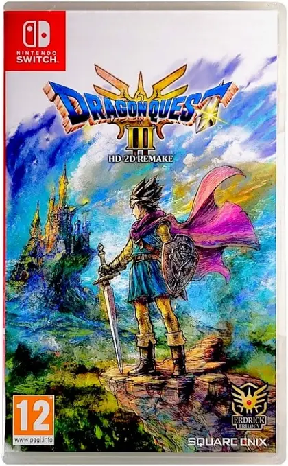 Dragon Quest III HD-2D Remake Nintendo Switch okładka gry