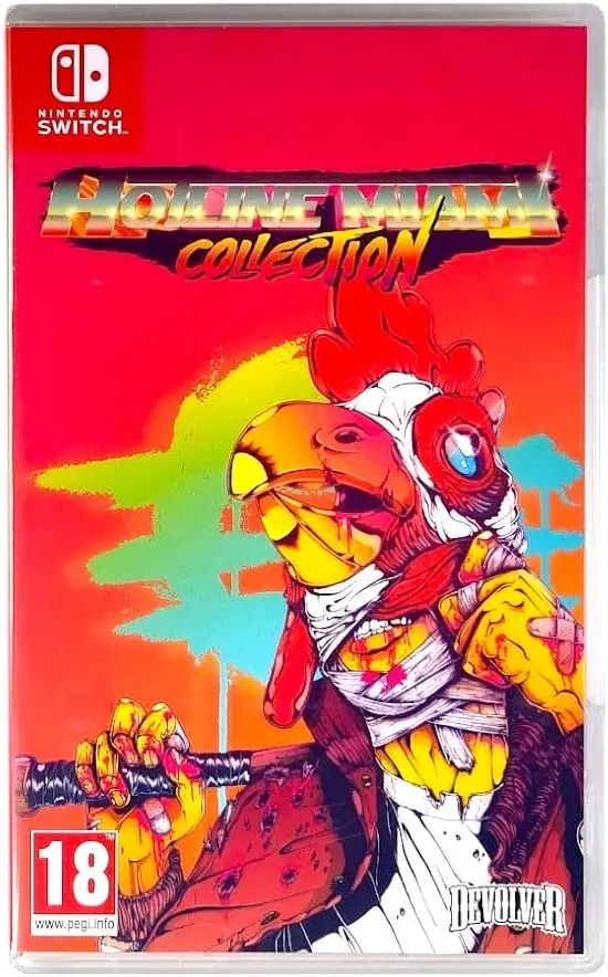 Hotline Miami Collection Nintendo Switch okładka gry