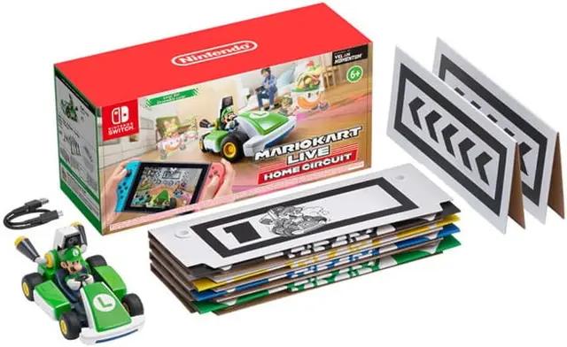 Mario Kart Live: Home Circuit – Luigi Nintendo Switch okładka gry