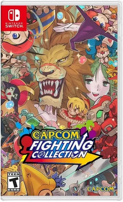 Capcom Fighting Collection Nintendo Switch okładka gry