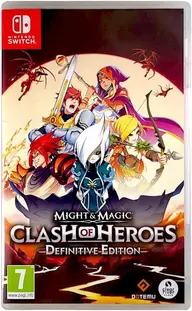 Might and Magic – Clash of Heroes: Definiteve Edition Nintendo Switch okładka gry