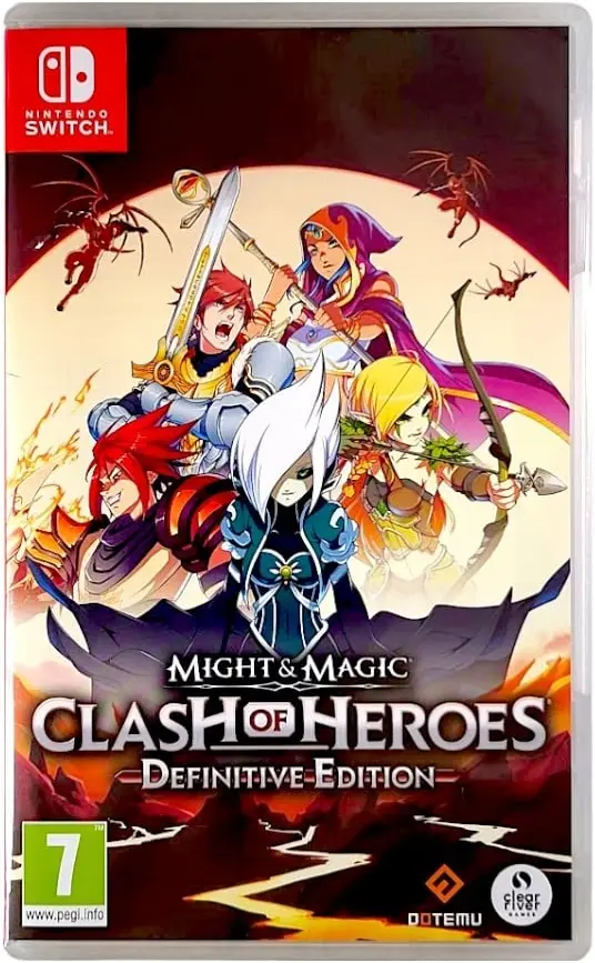 Might and Magic – Clash of Heroes: Definiteve Edition Nintendo Switch okładka gry