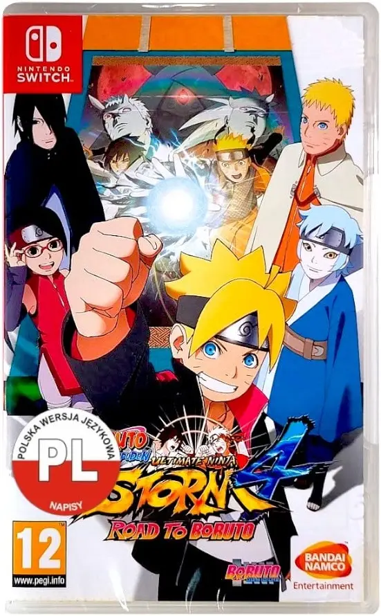 Naruto Shippuden: Ultimate Ninja Storm 4 – Road To Boruto Nintendo Switch okładka gry
