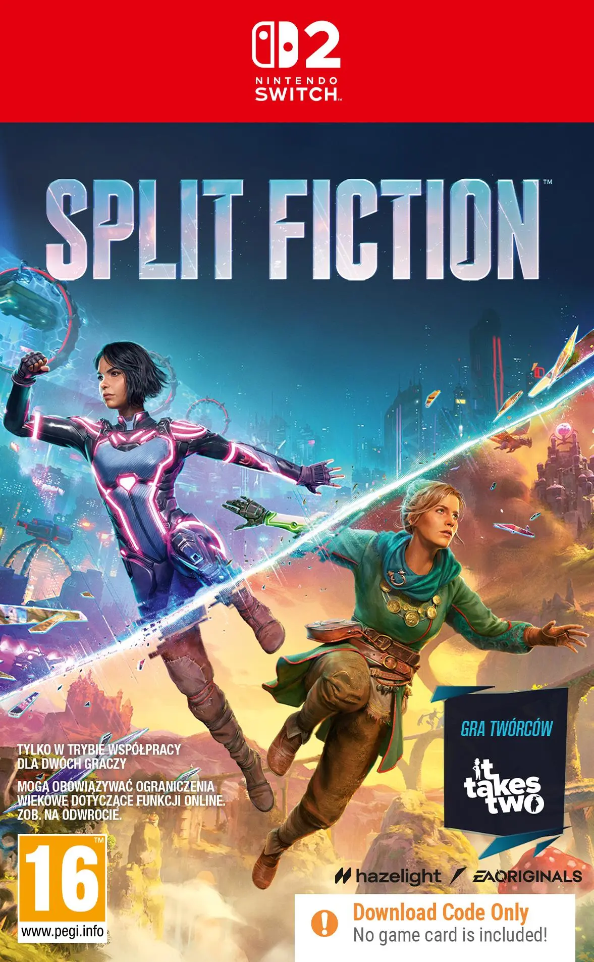 Split Fiction Nintendo Switch 2 okładka gry