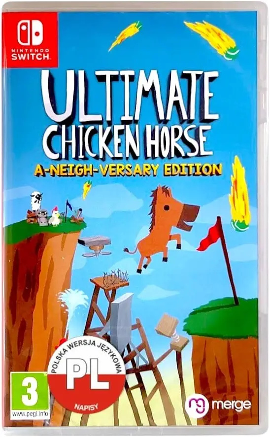 Ultimate Chicken Horse Nintendo Switch okładka gry