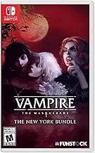 Vampire: The Masquerade - Coteries of New York Nintendo Switch okładka gry