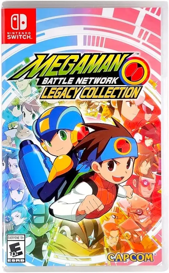 Mega Man Battle Network Legacy Collection Nintendo Switch okładka gry