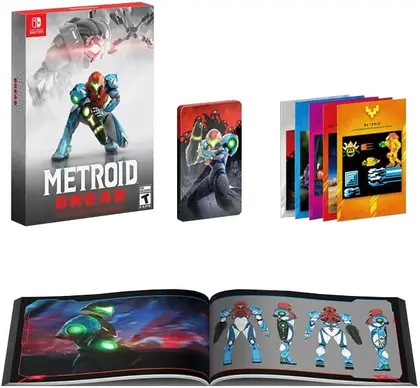 Metroid Dread Special Edition Nintendo Switch okładka gry