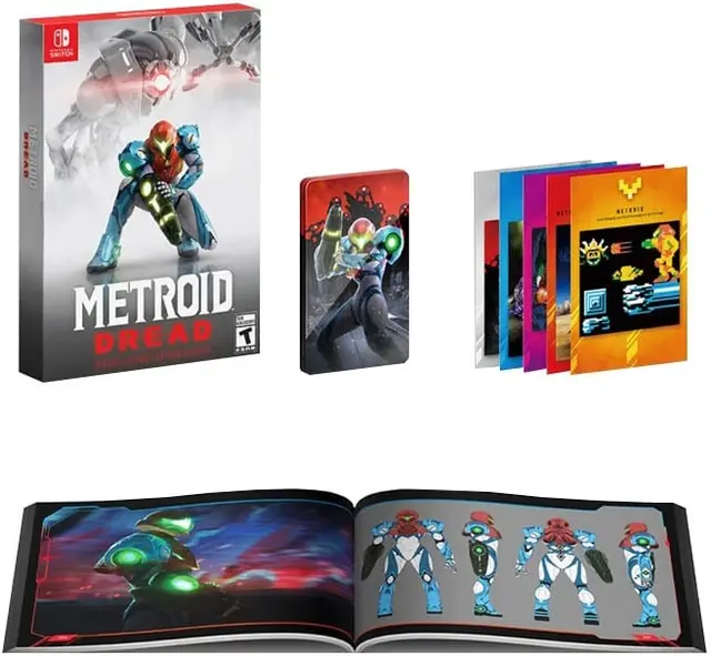 Metroid Dread Special Edition Nintendo Switch okładka gry