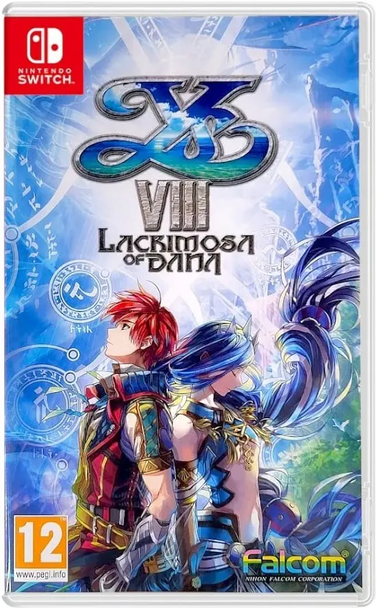 YS VIII Lacrimosa of Dana Nintendo Switch okładka gry
