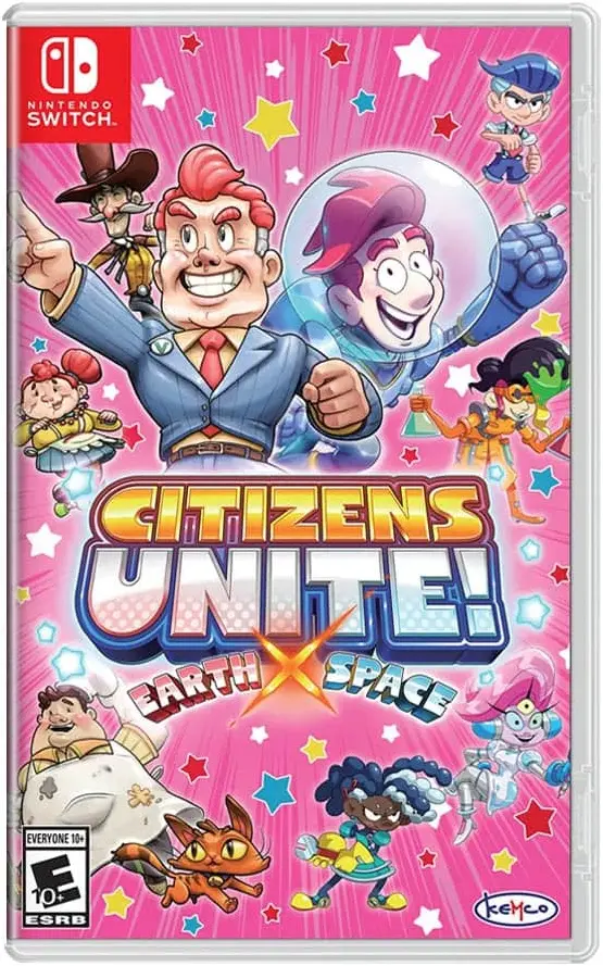 Citizens Unite!: Earth x Space Nintendo Switch okładka gry
