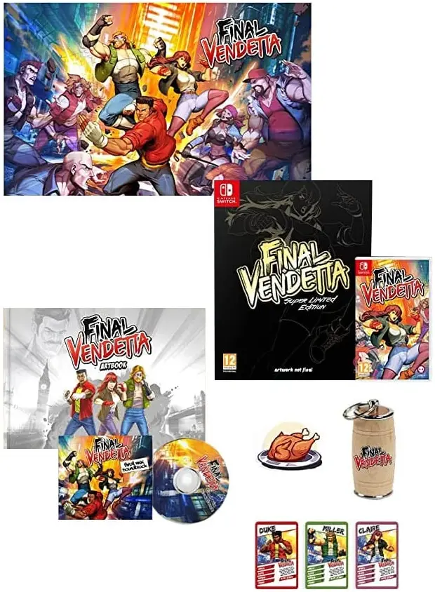 Final Vendetta Super Limited Edition Nintendo Switch okładka gry
