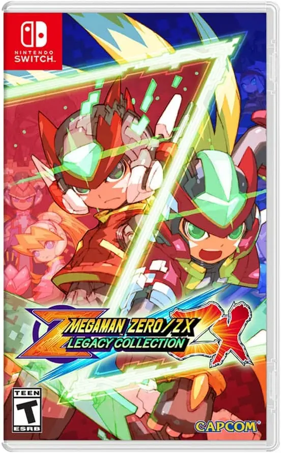 Mega Man Zero/ZX Legacy Collection Nintendo Switch okładka gry
