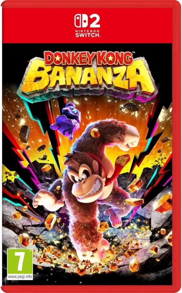 Donkey Kong Bananza Nintendo Switch 2 okładka gry