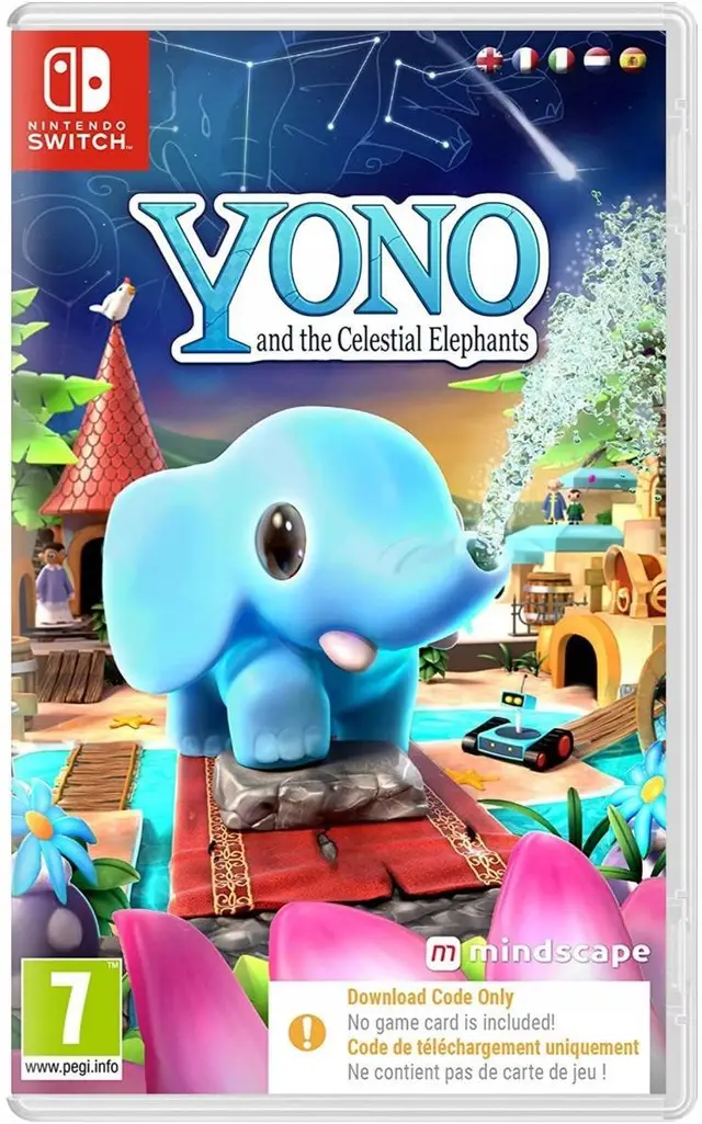 Yono and the Celestial Elephants Nintendo Switch okładka gry