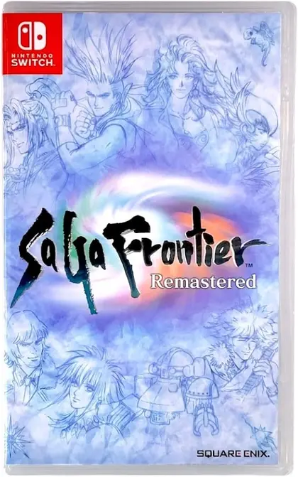 SaGa Frontier Remastered Nintendo Switch okładka gry