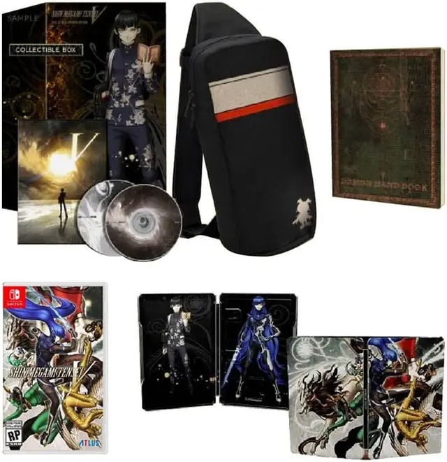 Shin Megami Tensei V / SMT 5 / Fall of Man Premium Edition Nintendo Switch okładka gry