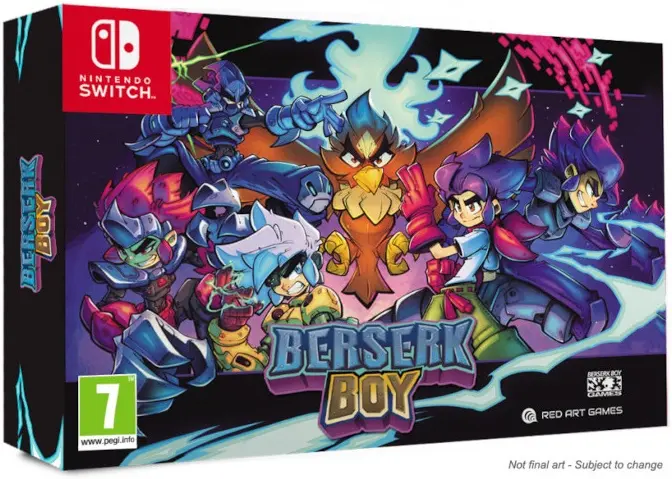 Okładka gry Berserk Boy Edycja Kolekcjonerska na Nintendo Switch Okładka gry Berserk Boy Edycja Kolekcjonerska na Nintendo Switch