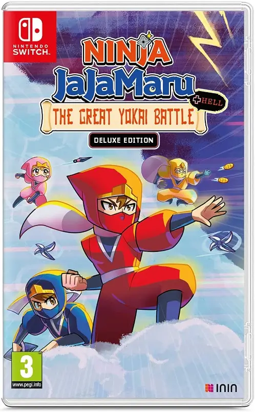 NINJA JajaMaru - The Great Yokai Battle Deluxe Edition Nintendo Switch okładka gry