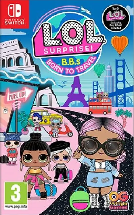 L.O.L. Surprise! B.Bs Born to Travel Nintendo Switch okładka gry