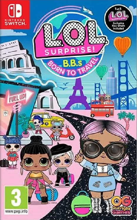 L.O.L. Surprise! B.Bs Born to Travel Nintendo Switch okładka gry