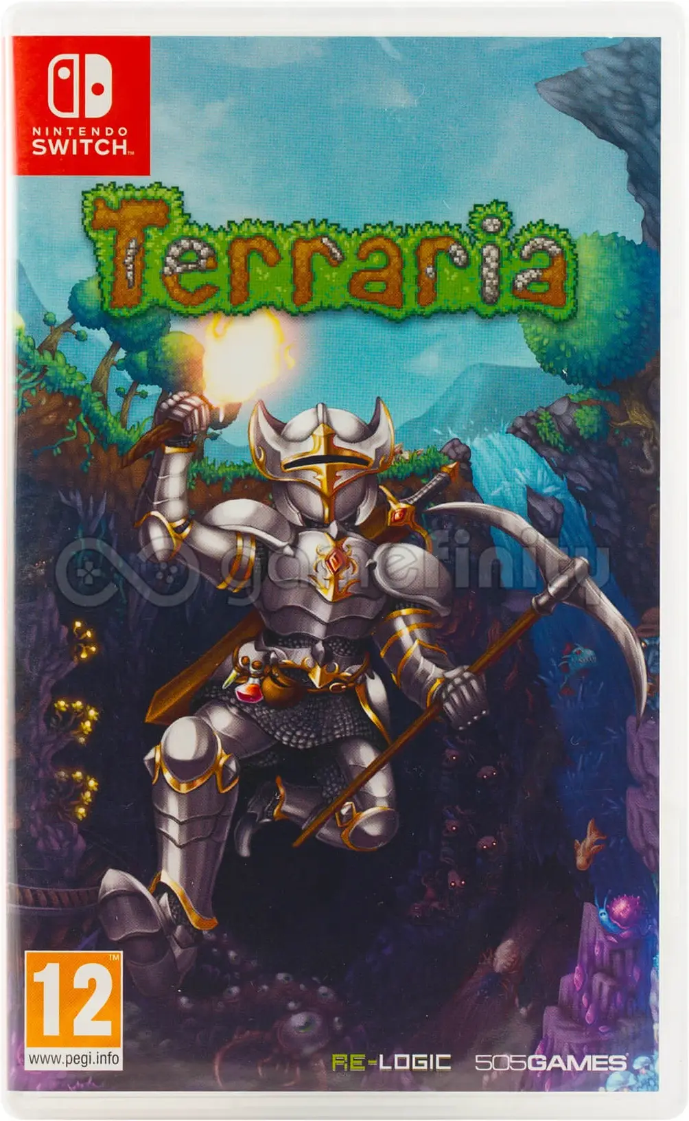 Terraria Nintendo Switch okładka gry