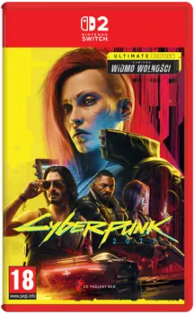 Okładka gry Cyberpunk 2077: Ultimate Edition + Poradnik na Nintendo Switch 2